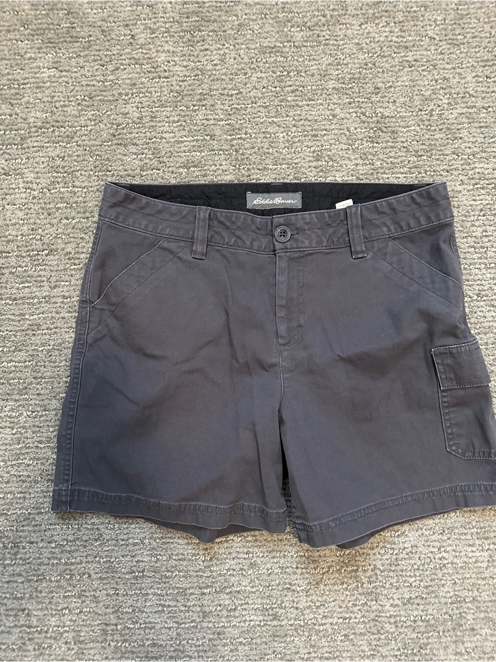 Eddie Bauer Dark Gray Women's Cargo Shorts